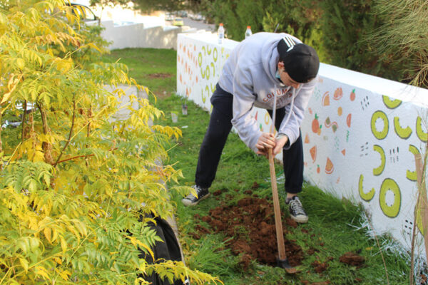 Community Service volunteers in action